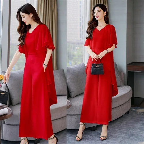 

Trend Simple Comfortable Versatile 2019 Spring Solid Color Elegant Fashion Set