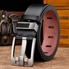 [LFMB]belt male leather belt men strap male genuine leather luxury pin buckle belts for men belt Cummerbunds ceinture homme ► Photo 1/6