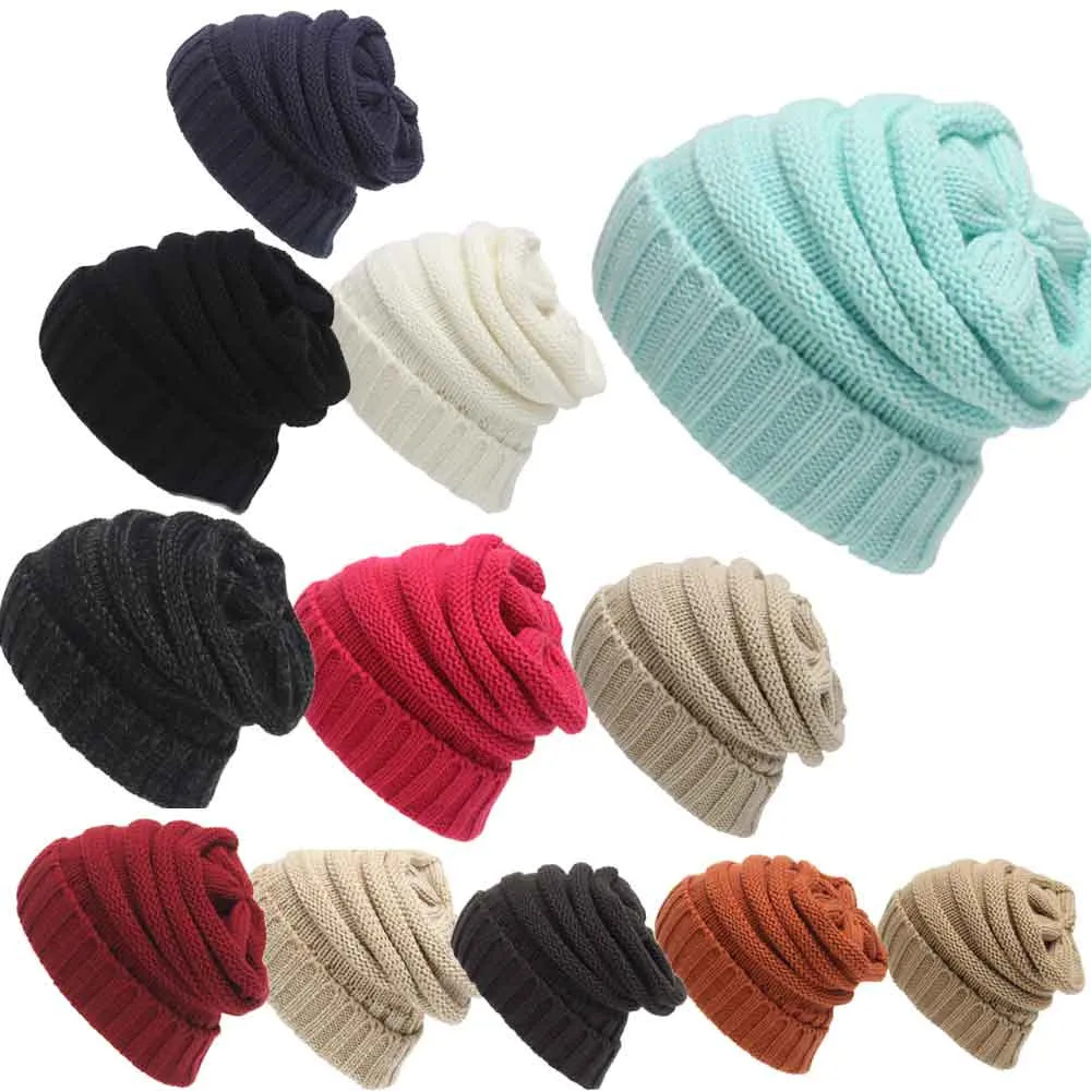 

Hat for Boy or Girl Cap Summer Mesh Hat Unisex Slouchy Knitting Beanie Hip Hop Cap Warm Winter Ski Hat шапка женская#915GP