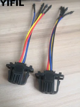 

2sets 4 Pin Female LED Tail Light Lamp Modification Adapter Wiring Harness Cable Connector Plug With Male Terminal For Audi Q3