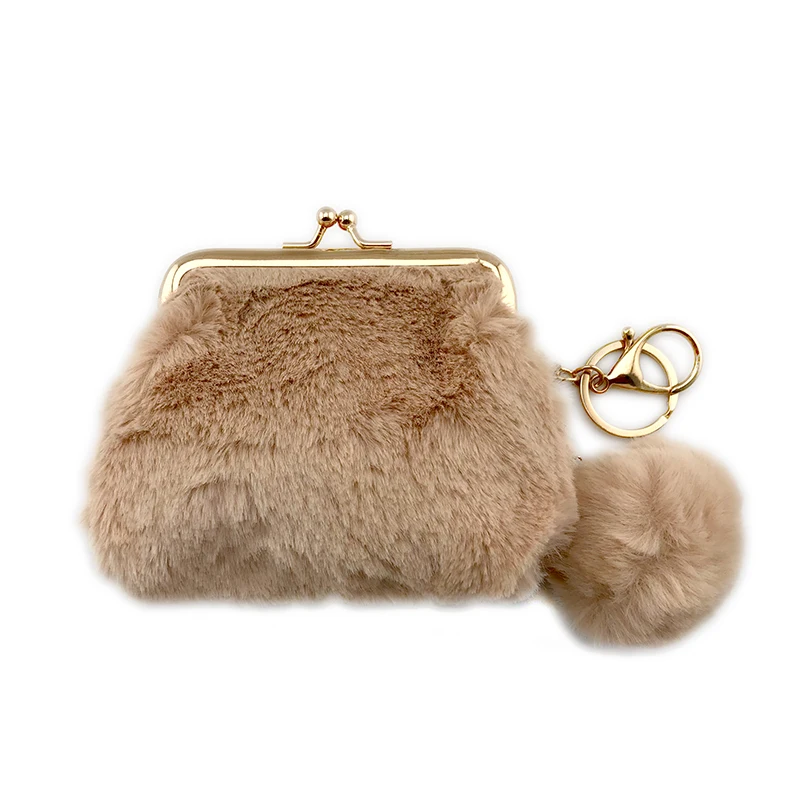 Хаки NICOLE& CO, осень/зима, стиль, мини кошелек для монет, кошелек для девочек, кошелек на металлической застежке, держатель для карт, кошелек, маленькая сумка - Цвет: Хаки