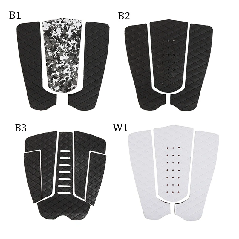 Surfboard Traction Pad Anti-slip Corrosion Resistant Adhesive EVA Grip Surf Deck Tail Pads Mat Kite Surfboard Deck Pad