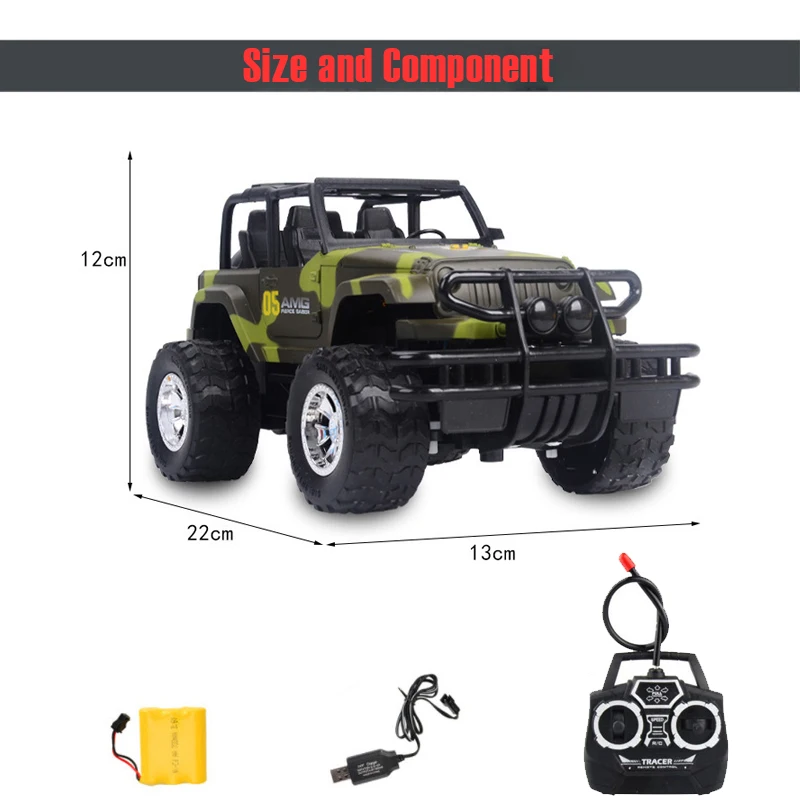 1:18 RC автомобиль 4wd камуфляж Hummer пульт дистанционного управления автомобильный гравитационный руль зарядка внедорожник пульт дистанционного управления Внедорожник игрушки
