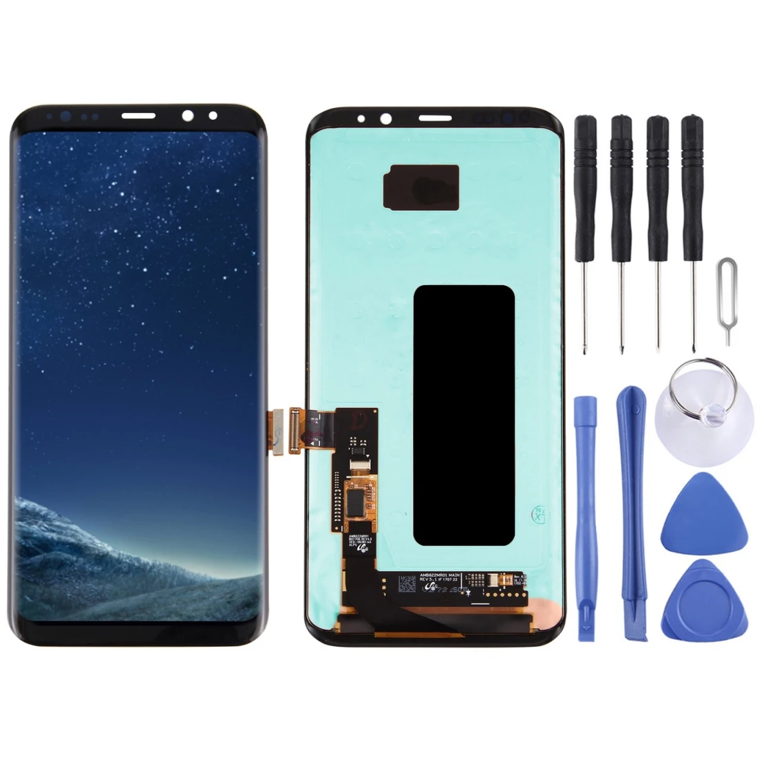 AAA+++ ЖК-дисплей+ сенсорная панель для Galaxy S8+/G955/G955F/G955FD/G955U/G955A/G955P/G955T/G955V