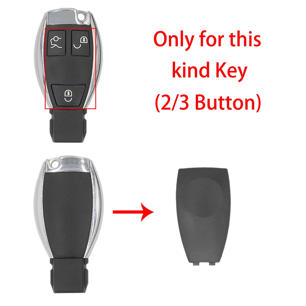 Автомобильный значок на заднюю крышку ключа для Mercedes Benz Apple Tree может bach AMG BRABUS CLA/GLA/GLC/GLE W204 W212 W220 W205 чехол для ключей