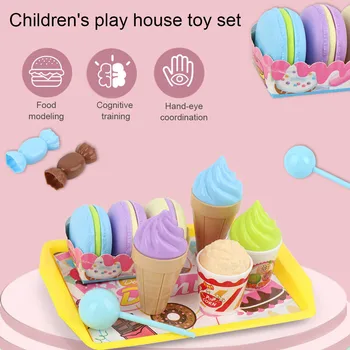 

22Pcs/Set Mini Supermarket ABS House Toys Educational Teaching Cash Kids Toys Gift S7JN