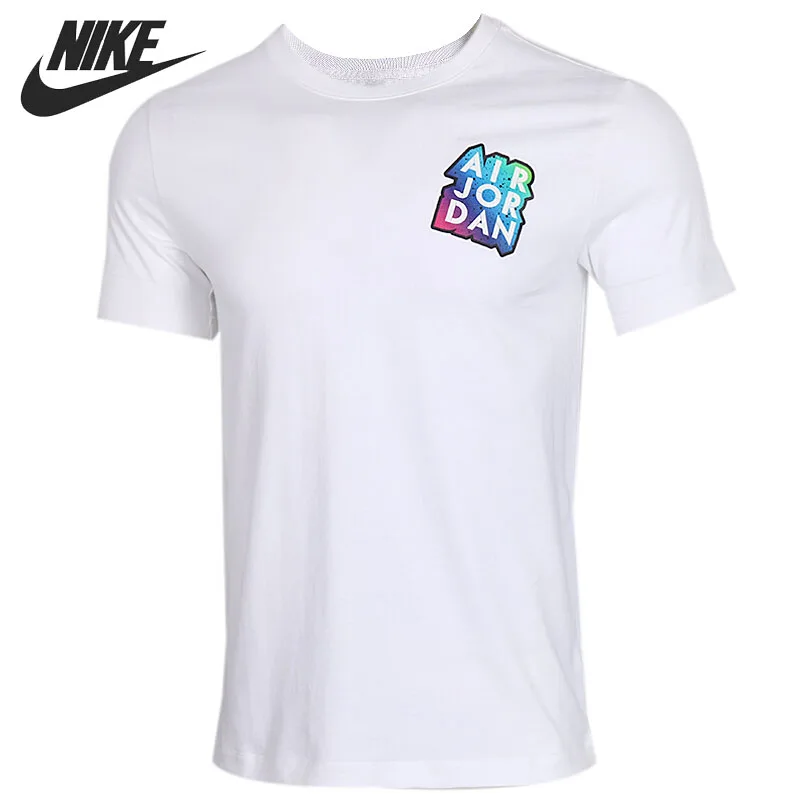 Новое поступление оригинальных стикеров NIKE MASH SS CREW мужские футболки рубашки с
