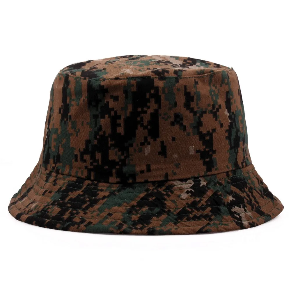 

Men's Camouflage Cap Tactical Military Bucket Hats Casual Hunting Hiking Snapback Hat Jungle Outdoor Soldier Combat Men's Cap