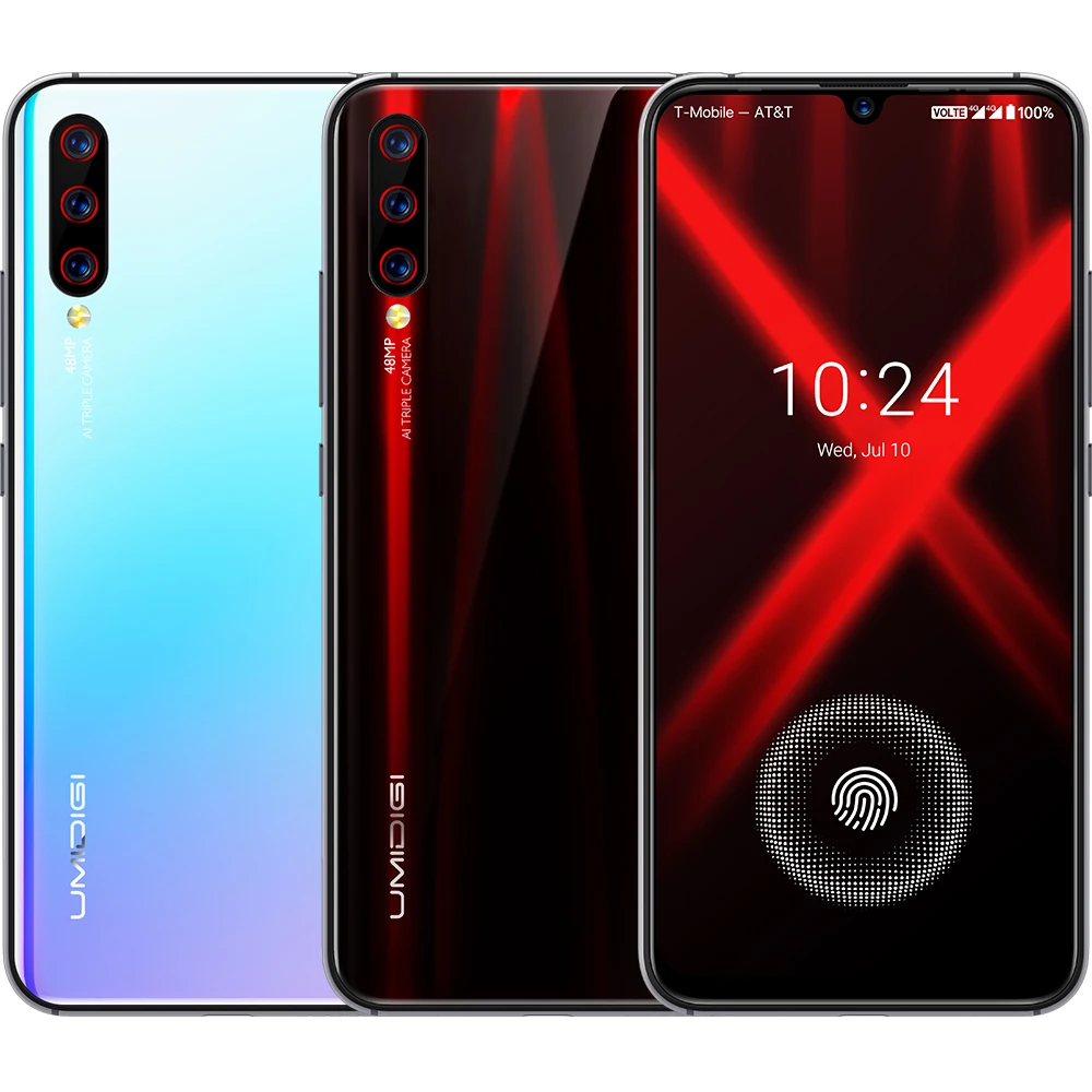 UMIDIGI X 4GB 128GB Android 9 0 мобильный телефон 6 35 ''AMOLED экран капли воды Восьмиядерный