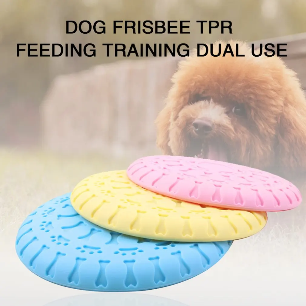 Dog Bite Toy TPR Pet Flying Toy Dog Husbandry Training Flying Toy Intellectual Development Sensitive Training Toy Pet Toy
