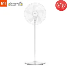 1 Deerma Электрический напольный вентилятор с естественным ветром, пьедестал, вентилятор 50 Вт, 220 В, 3 бесступенчатая скорость, кондиционер для дома и офиса