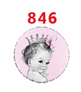846 30 шт мультфильм персонаж плоское украшение из смолы PR 674 - Цвет: 846