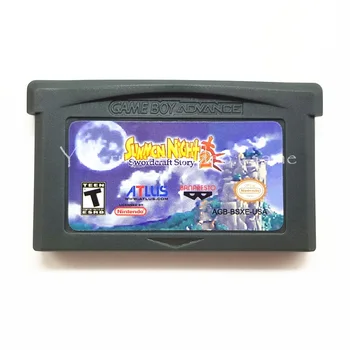 

Summon Night 2 Swordcraft Story Video Game Cartridge Console Card for Nintendo GBA Series Consoles US English Version
