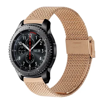 

Luxury Metal Strap Watch Band for Galaxy Watch Stainless Steel Mesh Strap 20mm 22mm Wristband Strap for Samsung Galaxy Watch