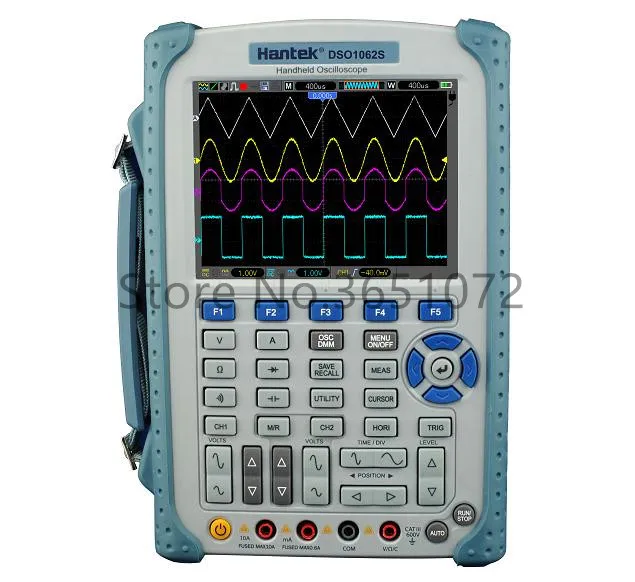 

Hantek DSO1062S Digital Handheld Oscilloscope 2 Channel 60MHz Bandwideth 1GSa/s Real-time Sample Rate fast shipping