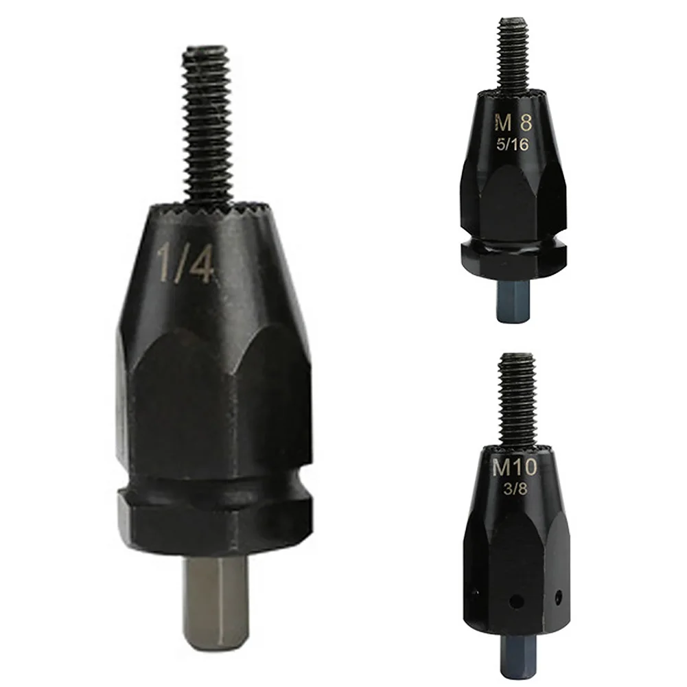 Wide Use Nut Head Set Pneumatic Riveters Tool Self Locking Cap Non Fade Compact Automotive Multifunctional Portable Threaded