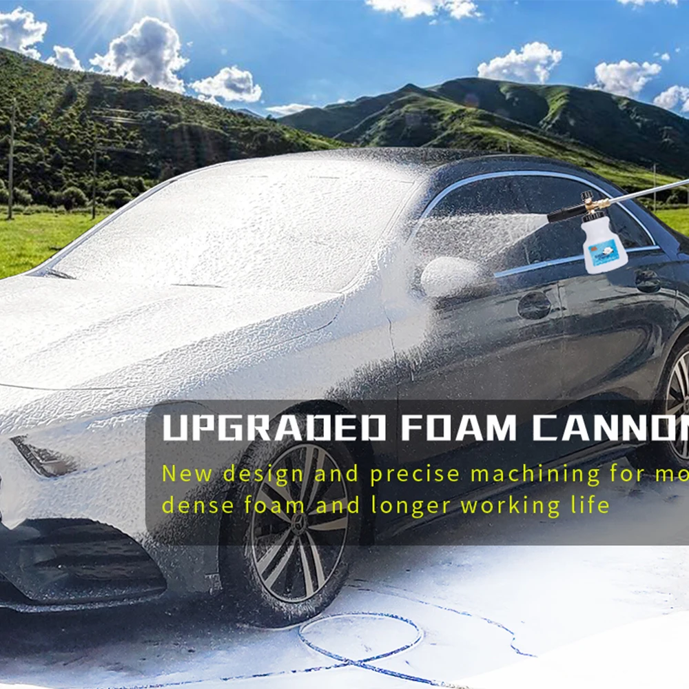 Пенная насадка для автомойки высокого давления Karcher K пенораспылитель шлангов