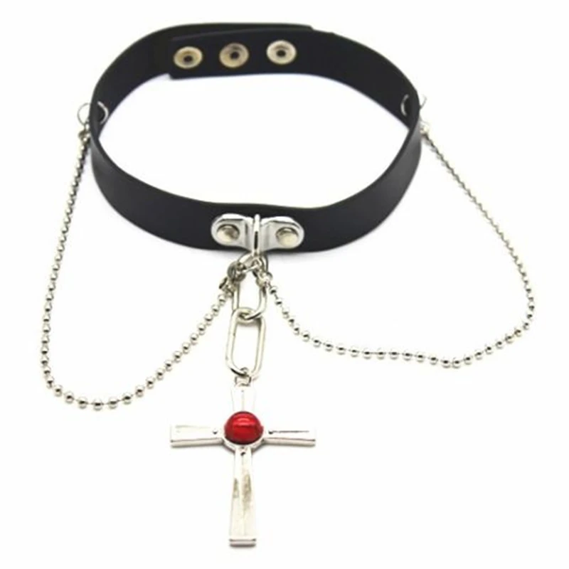 Vampire Akashiya Moka Croix collier pendentif ornement cadeaux Cosplay Rosario