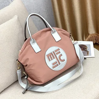 

Woman Package Oxford Cloth Ma'am Single Shoulder Package In National Customs Will Capacity Handbag Mommy Leisure Time Oblique