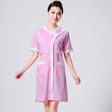 Медицинская форма, скрабы для ухода за больными, одежда для магазина красоты, короткий рукав, одежда для врача, Униформа, больничное женское платье для работы
