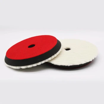 

1PC Polishing Pad Wool + Sponge Waxing Pads Car Buffer Quality Durable