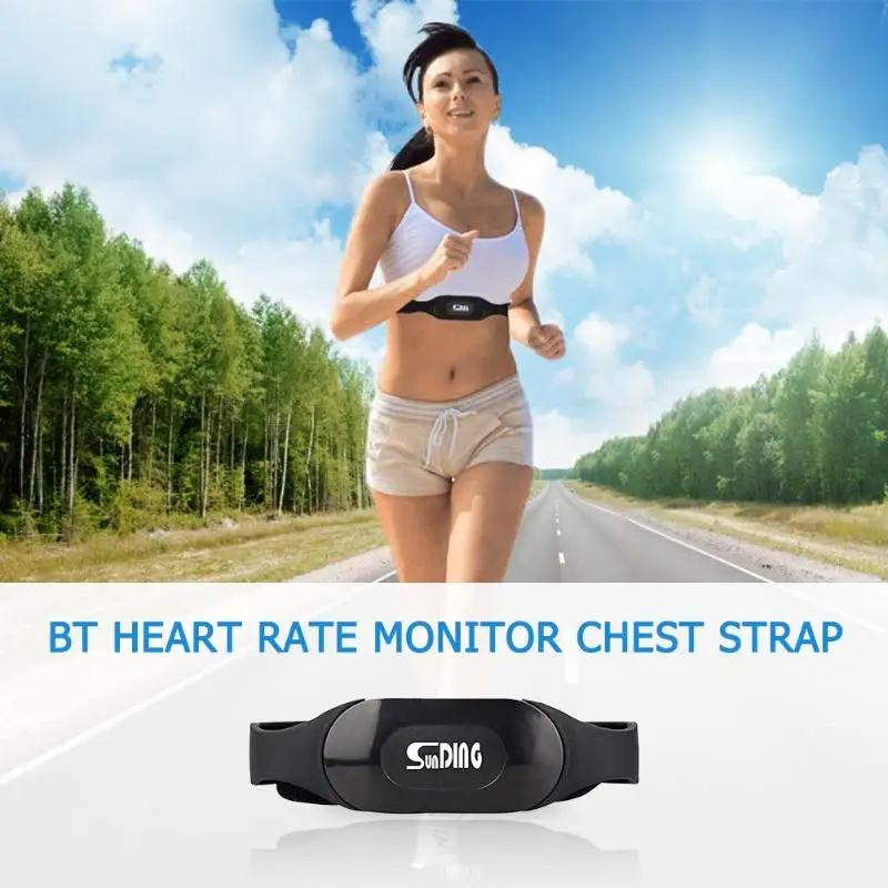 Bluetooth монитор сердечного ритма нагрудный ремень фитнес оборудование для iOS Android открытый бег монитор сердечного ритма