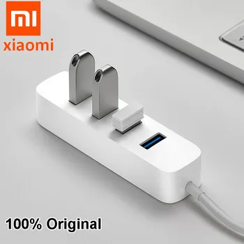 

XIAOMI 4 Ports USB3.0 Hub with Stand-by Power Supply Interface USB Hub Extender Extension Connector Adapter for PC Laptop