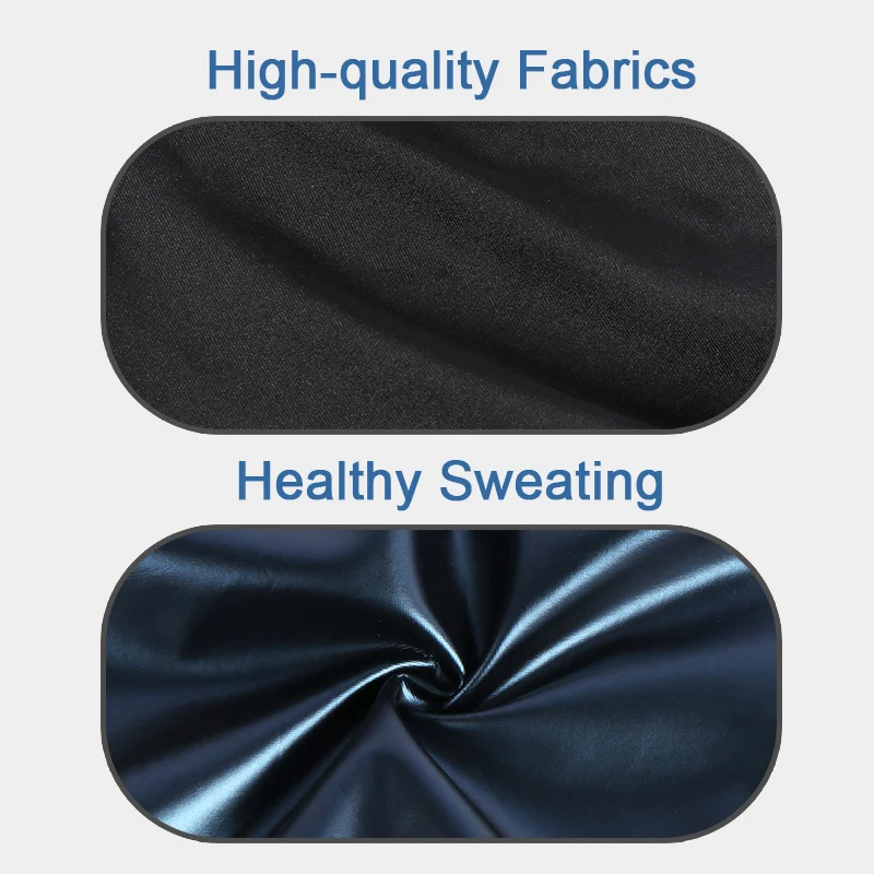 Sweat Sauna Shorts Men's Fat Burning High Waist Trainer Shapers Fitness Running Sports Underwear Slimming Pants Body Shapewear