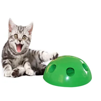 

111-Interactive Automatic Cat Toys Pet Toy For Cats Pounce Teaser Training Electric Amusement Mouse Toy For Kitty
