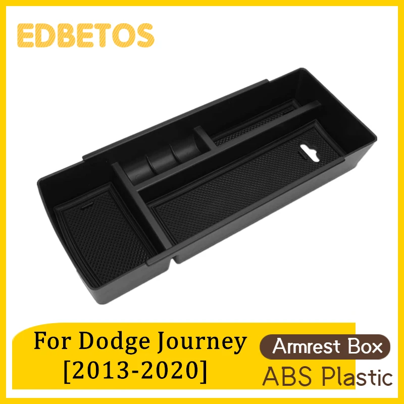

For Dodge Journey 2013-2020 Car Accessories Center Storage Box Arm Rest Armest Glove Holder Plate Car Container Organizer