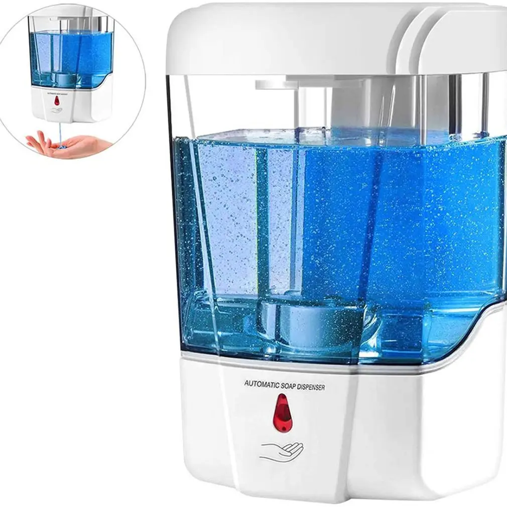 

700ML Automatic Sensor Electric Wall Mounted Liquid Soap Dispenser Bathroom Hand Wash Shower Gel Pump