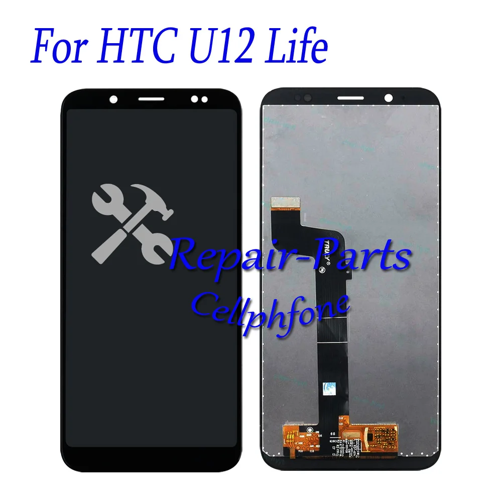 

6.0 inch NEW Full LCD display + Touch Screen Digitizer Assembly For HTC U12 Life 2Q6E 2Q6E100
