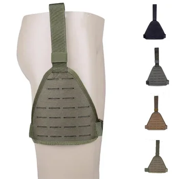 

Nylon Tactical Gun Holster Thigh Platform Laser Molle Hunting Drop Leg Holster Paddle Adapter Platform Military Leg Plate