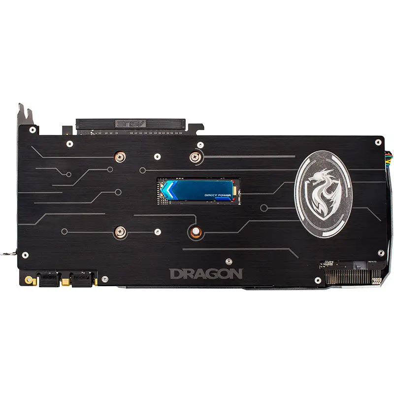 ASUS DRAGON GTX1070-O8G Dragon Knight три вентилятора 1070 б/у 90