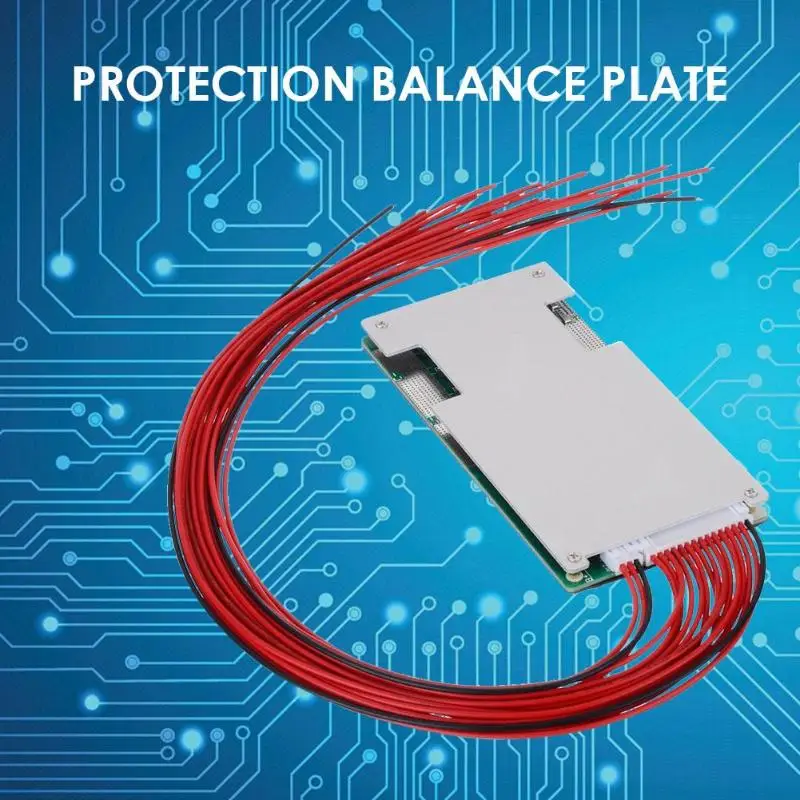 

17S 60V 45A Balance Plate BMS PCB PCM Fashionable Lithium Battery Power Protection Board Home Protection Essential Supplies