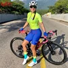 Kafitt Female Cycling Monkey Pink Suit Cycling Outfit Short Bodysuit Cycling Jersey Female Bisiklet Jumpsuit Robe Sets Women's 5