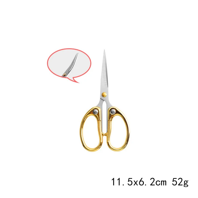 Vintage Stainless Steel Tailor Yarn Trim Cut cross stitch Scissor fabric Needlework Embroidery Thread knitting tool Sewing Tool 22