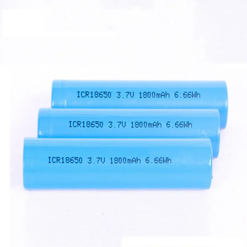 

3-10 pcs Rechargeable 18650 li-ion Battery 3.7V 1800mah Suitable for Small Fan Power Bank Lithium Battery Blue