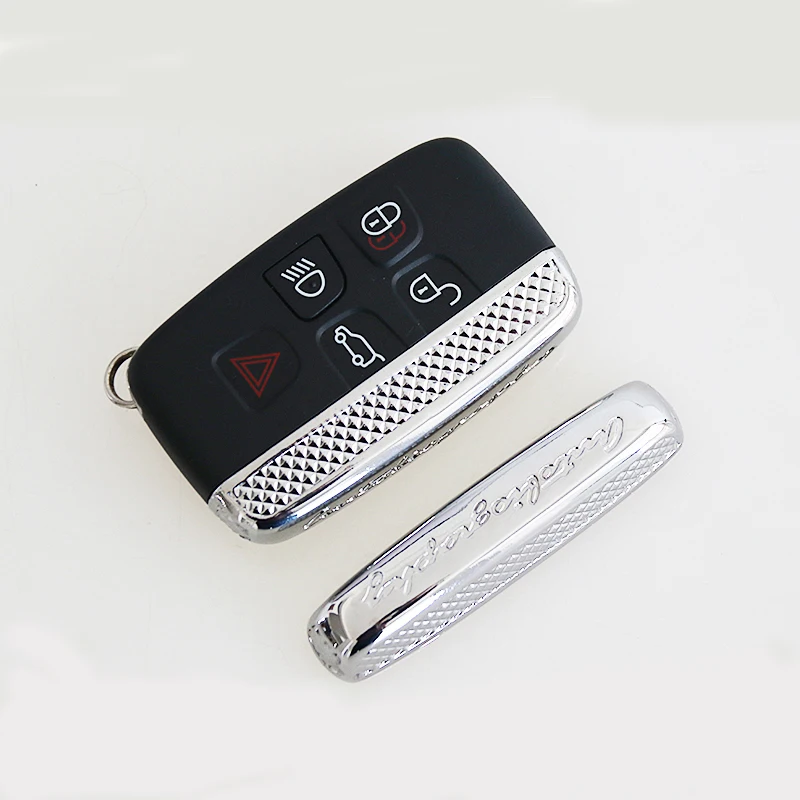 Для Range Rover автобиография Vougue SE Range Rover Sport Velar Evoque хромированный уникальный дизайн 5 чехол для ключей с кнопками корпус автомобильный-Стайлинг