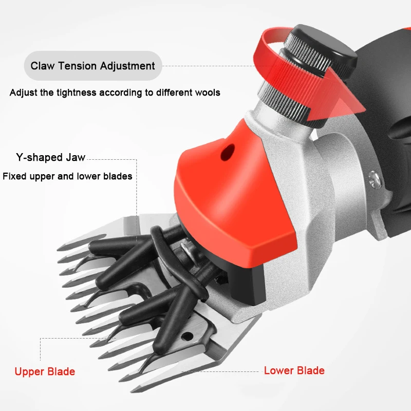 750/800W электрический овец машинка для стрижки домашних животных ножницы набор ножниц Шерсть Cut козьей шерсти домашних животных ножницы Поставки фермы для резки и гравировки штепсельная вилка европейского стандарта