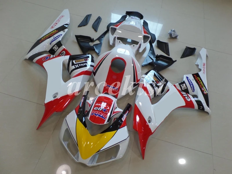 4 подарки литья под давлением ABS Обтекатели комплект подходит для CBR1000RR 2006 2007 06 07 1000 RR CBR1000 Кузов Набор красный черный - Цвет: Cool HRC
