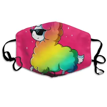 

Mouth Mask Unicorn Wearing A Dress Print Masks - Breathable Adjustable Windproof Mouth-Muffle, Camping Running for Women and Men