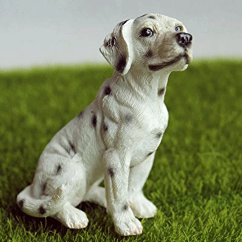 Миниатюрные украшения для сада милая сказочная собака далматинца поделки из