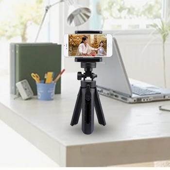 

Professional Mini Camera Tripod Bracket Desktop Tripod For SLR Camera Mobile Phone Adjustable Anti-Slipping Practical Tripod