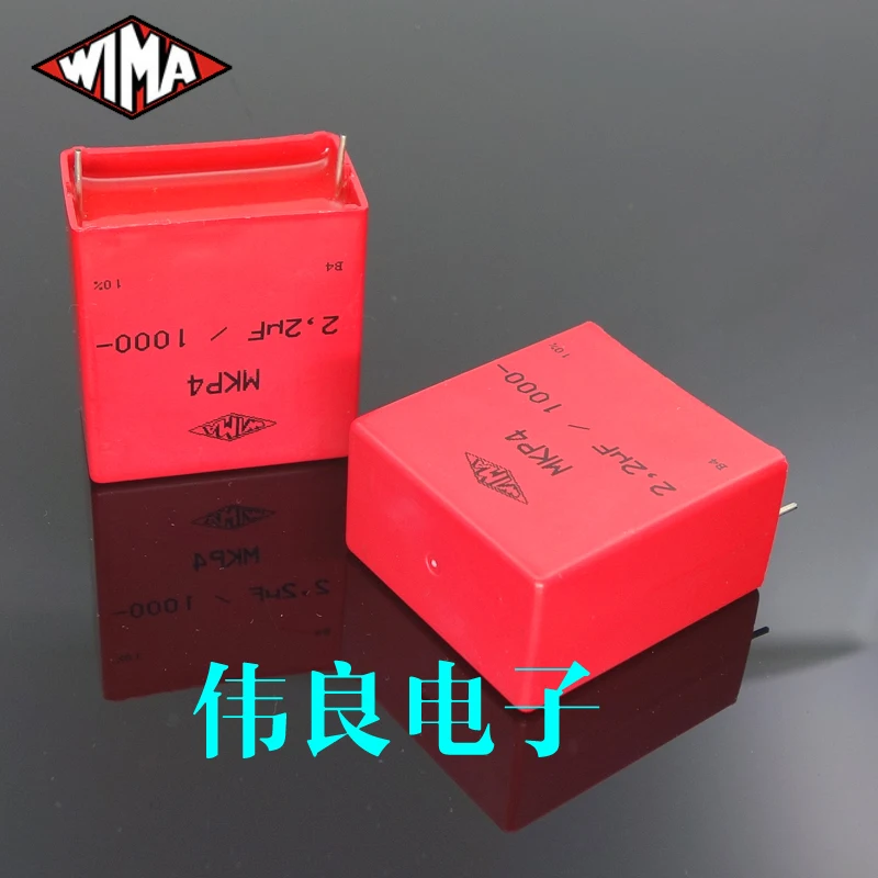 2 шт оригинальные немецкие медные ножки wima MKP4 2,2 мкФ 1000V