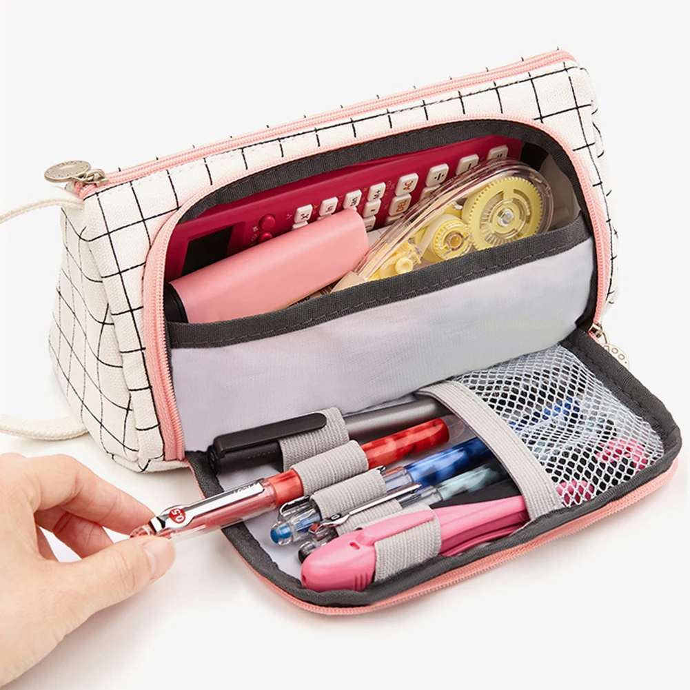 

New Super Pencil Case Kawaii Large Capacity Pencilcase School Pen Case Supplies Pencil Bag School Box Pencils Pouch Stationery