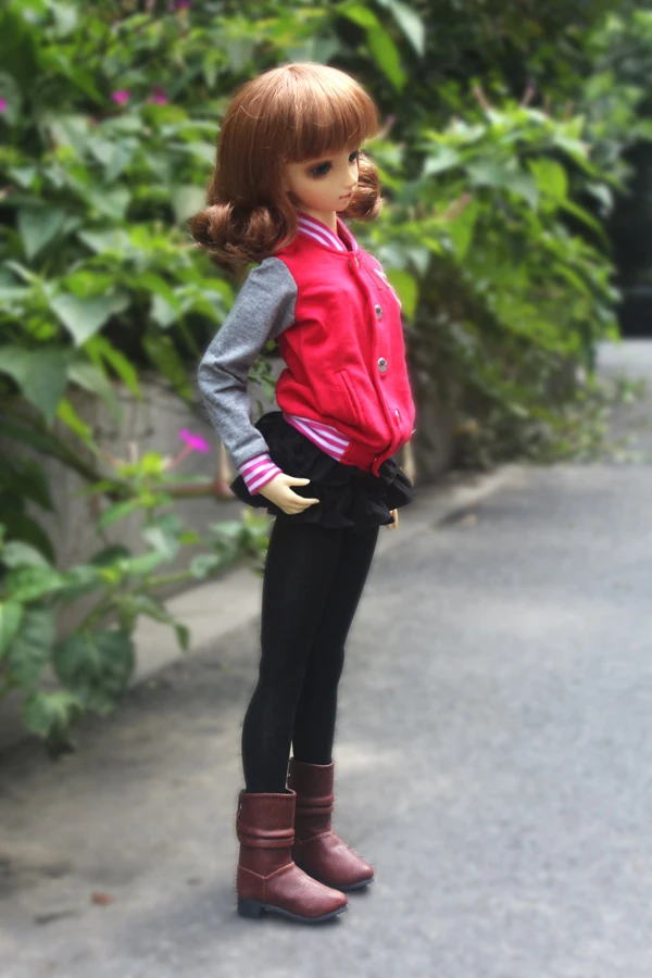 1/6 1/4 1/3 BJD Кукла Одежда бейсбольная куртка пальто для BJD/SD аксессуары MSD SD13, не включены куклы, обувь, парик и другие A0855