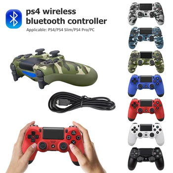 

S4 Bluetooth Wireless Controller Snowflake Button Game Controller Computer Game Player Game Controller Controller Game Joystick