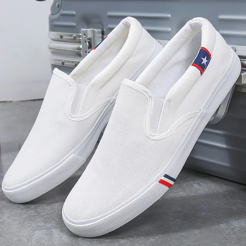 2020 spring new men's shoes plus size 39-47 casual sneakers white canvas shoes boys sport sneakers comfortable men loafers