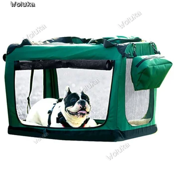

Dog Car Pet Folding Cage Out Carrying Case Car Dog Cage Pet Outing Bag Cat Bag Folding CD50 Q03
